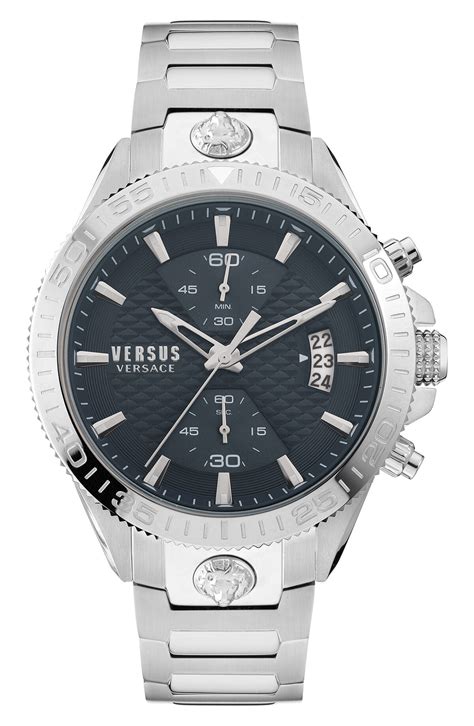 versace griffith watch|Griffith Chronograph Bracelet Watch, 46mm .